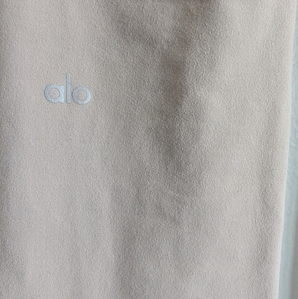 Alo Yoga Airbrush High Waist Flutter Leggings Taupe Size Small - Picture 6 of 8